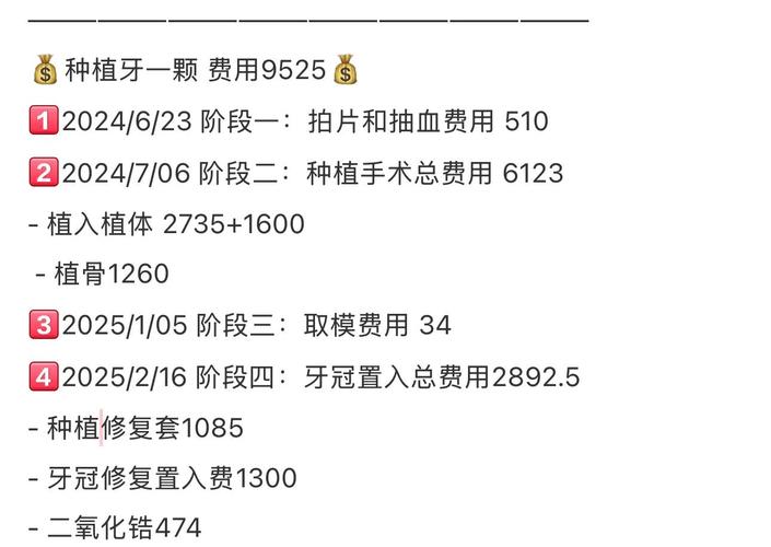 深圳诺贝尔种植牙门诊费用全解析：花多少钱值不值