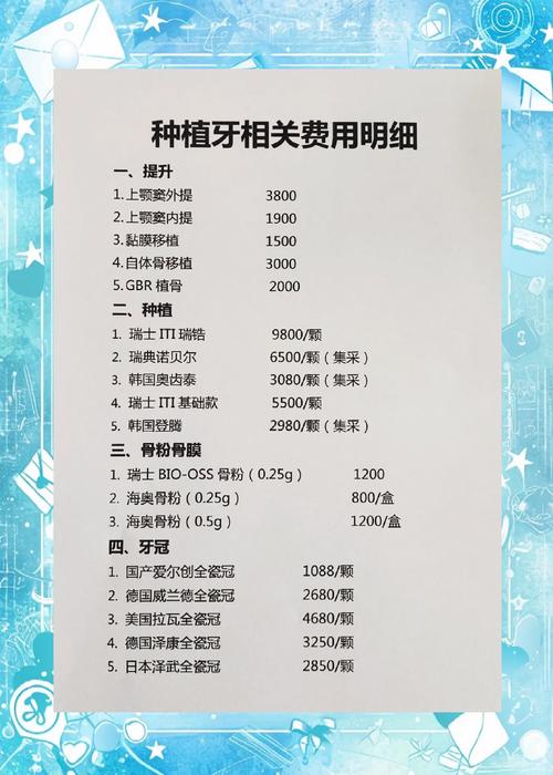 半口种牙齿多少钱一颗 2026最新价格表