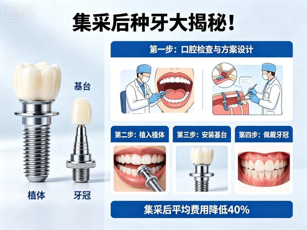 深圳种牙能走医保么_深圳种植牙可以刷医保卡吗_深圳种植牙集采后能省多少钱