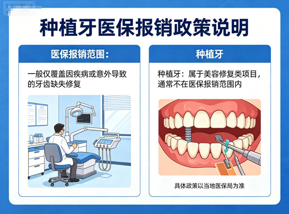 深圳医保可以种牙吗_深圳种植牙社保卡能报销吗_深圳种植牙能用医保报销吗