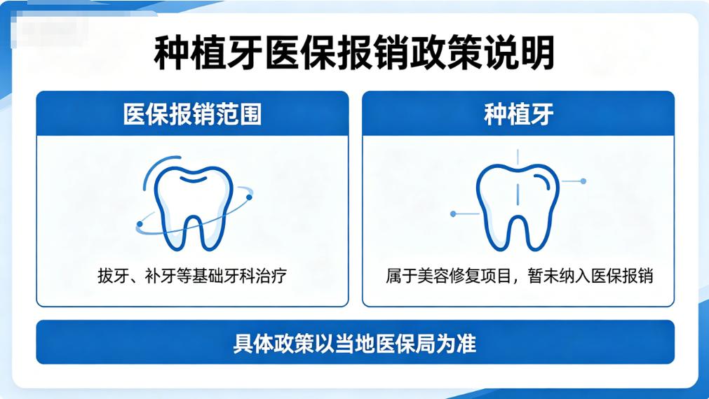 深圳医保可以种牙吗_深圳种植牙能用医保报销吗_深圳种植牙社保卡能报销吗